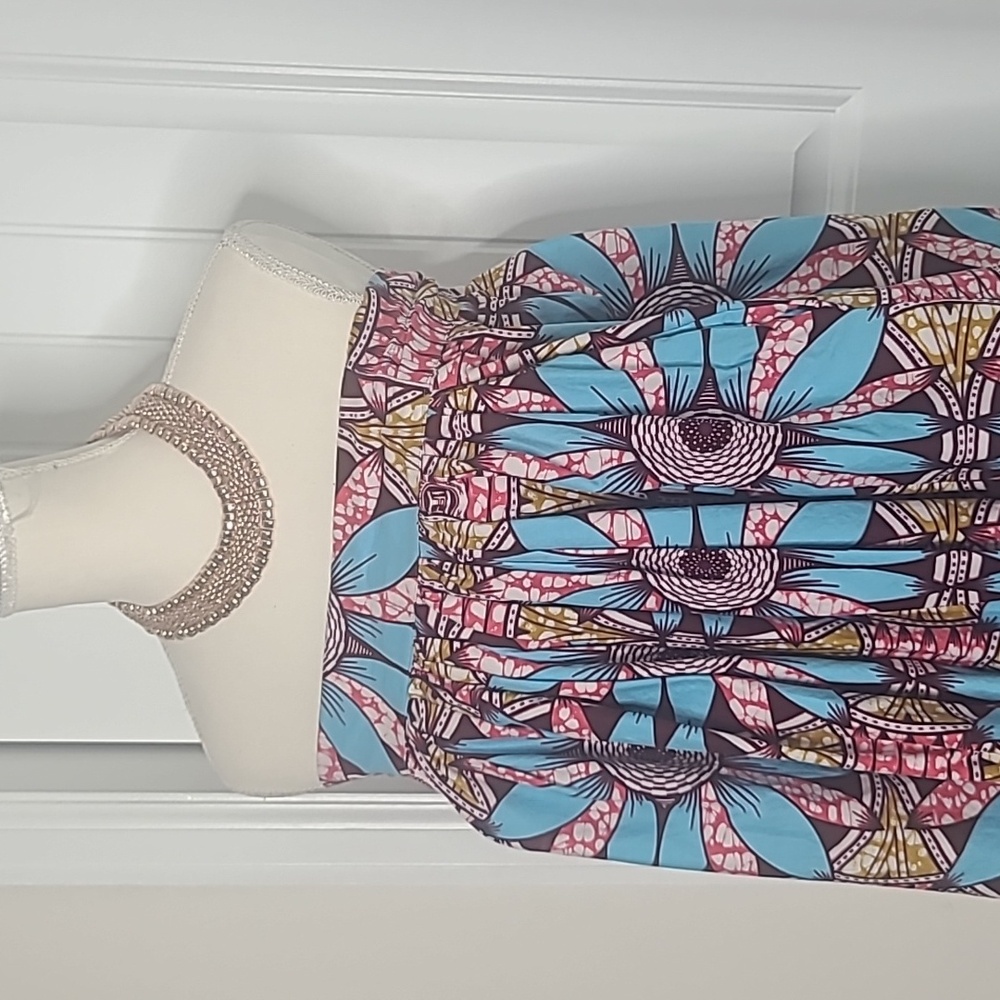 African Print Skirt - Picture 5 of 9
